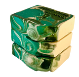 Green Irish Tweed goat milk soap